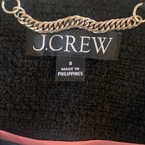J. Crew Black Boucle Women's Jacket - Picture 5 of 6
